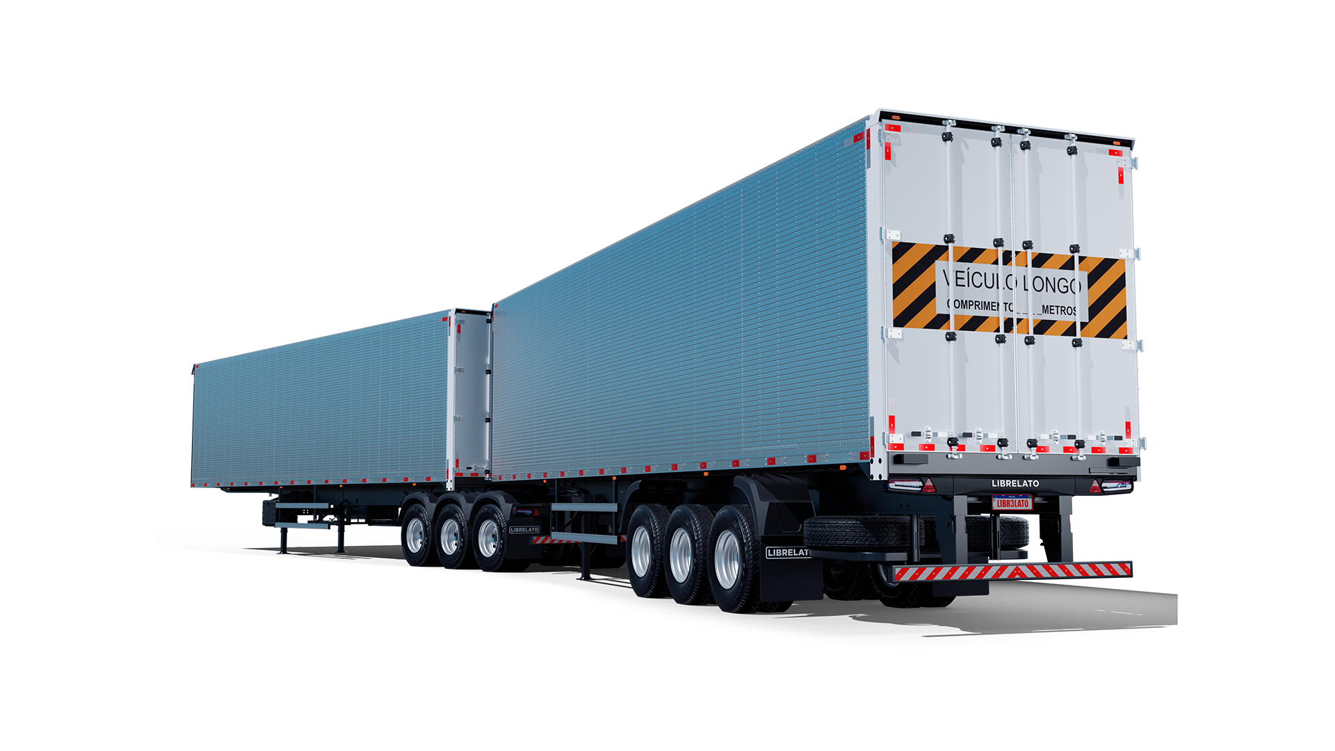 Bitrem Furgão Alumínio