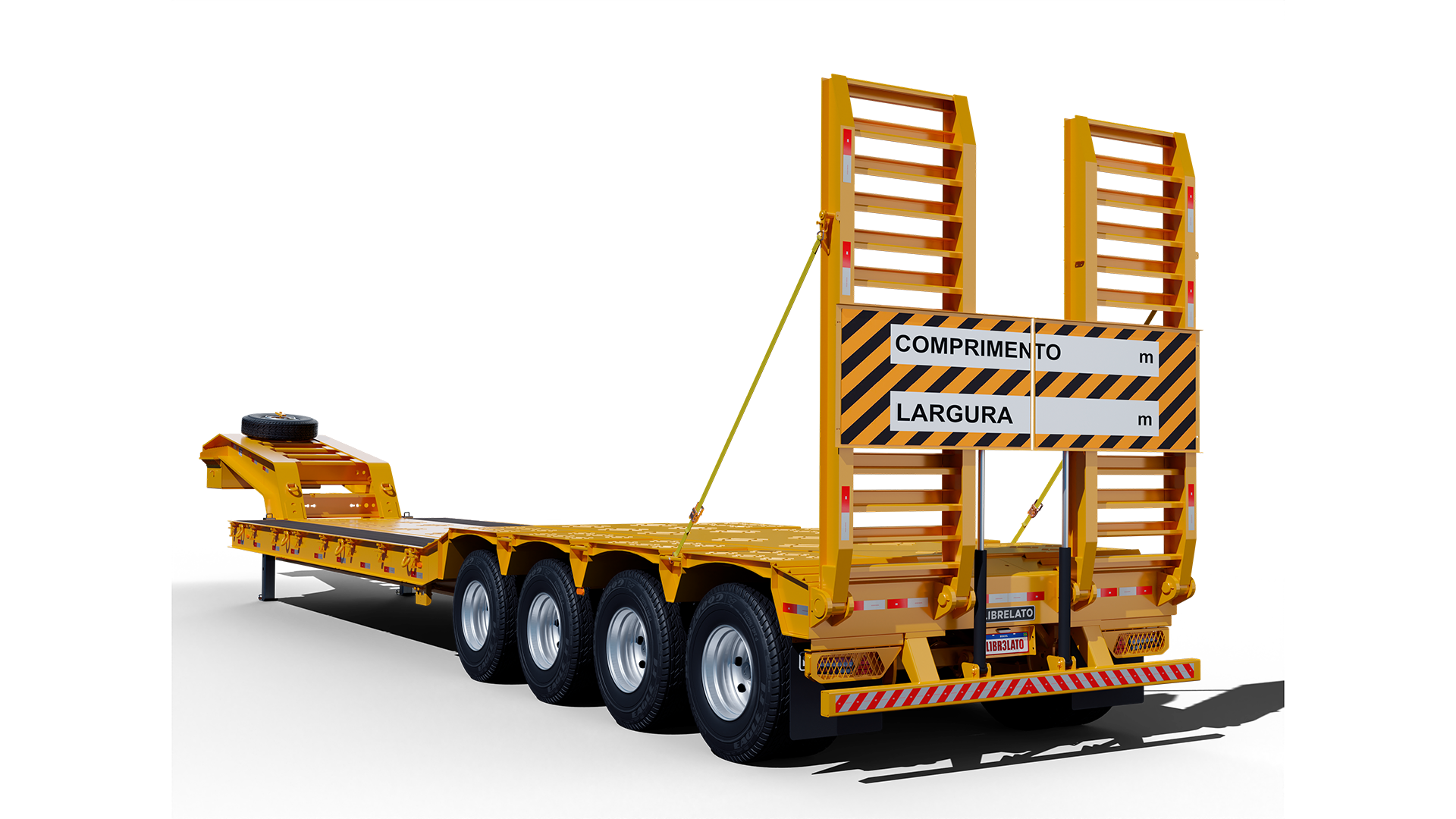 Semirreboque Carrega Tudo rebaixado