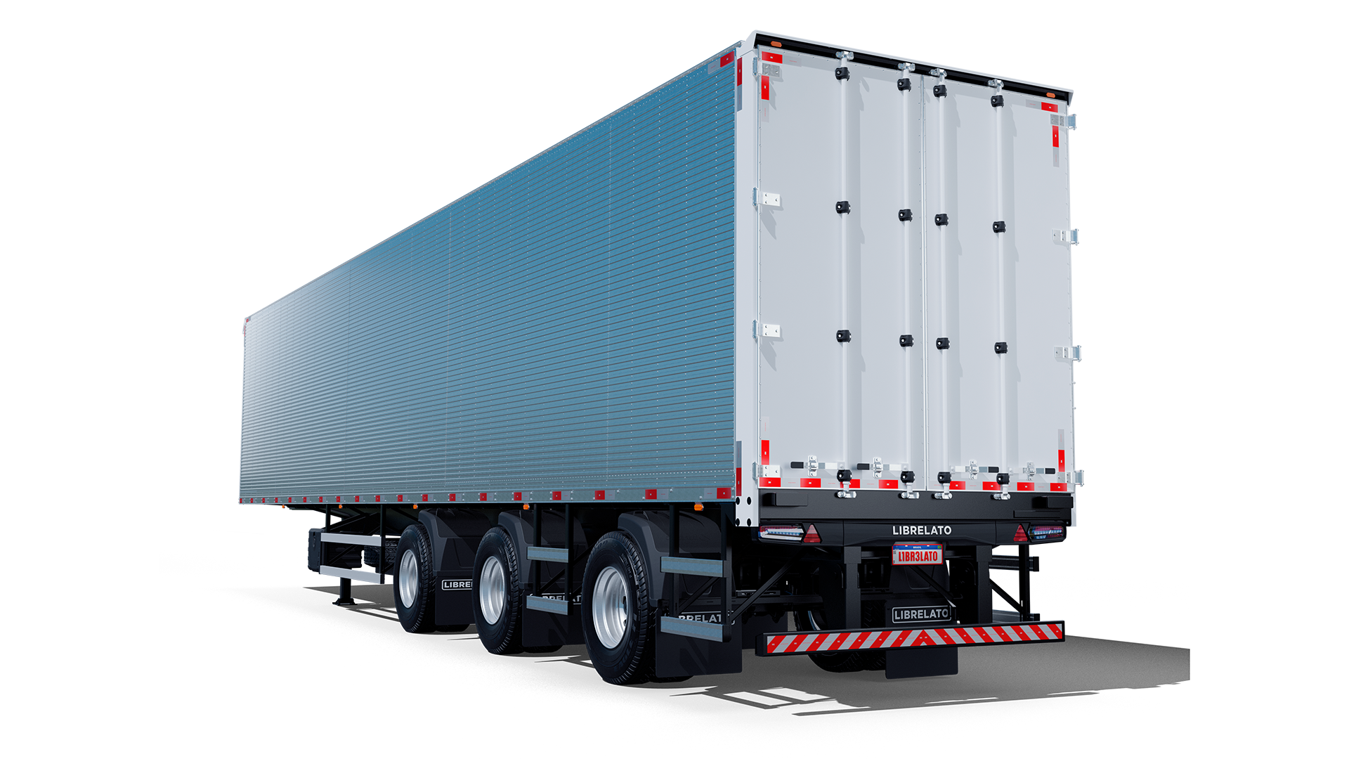 Semirreboque Furgão Alumínio