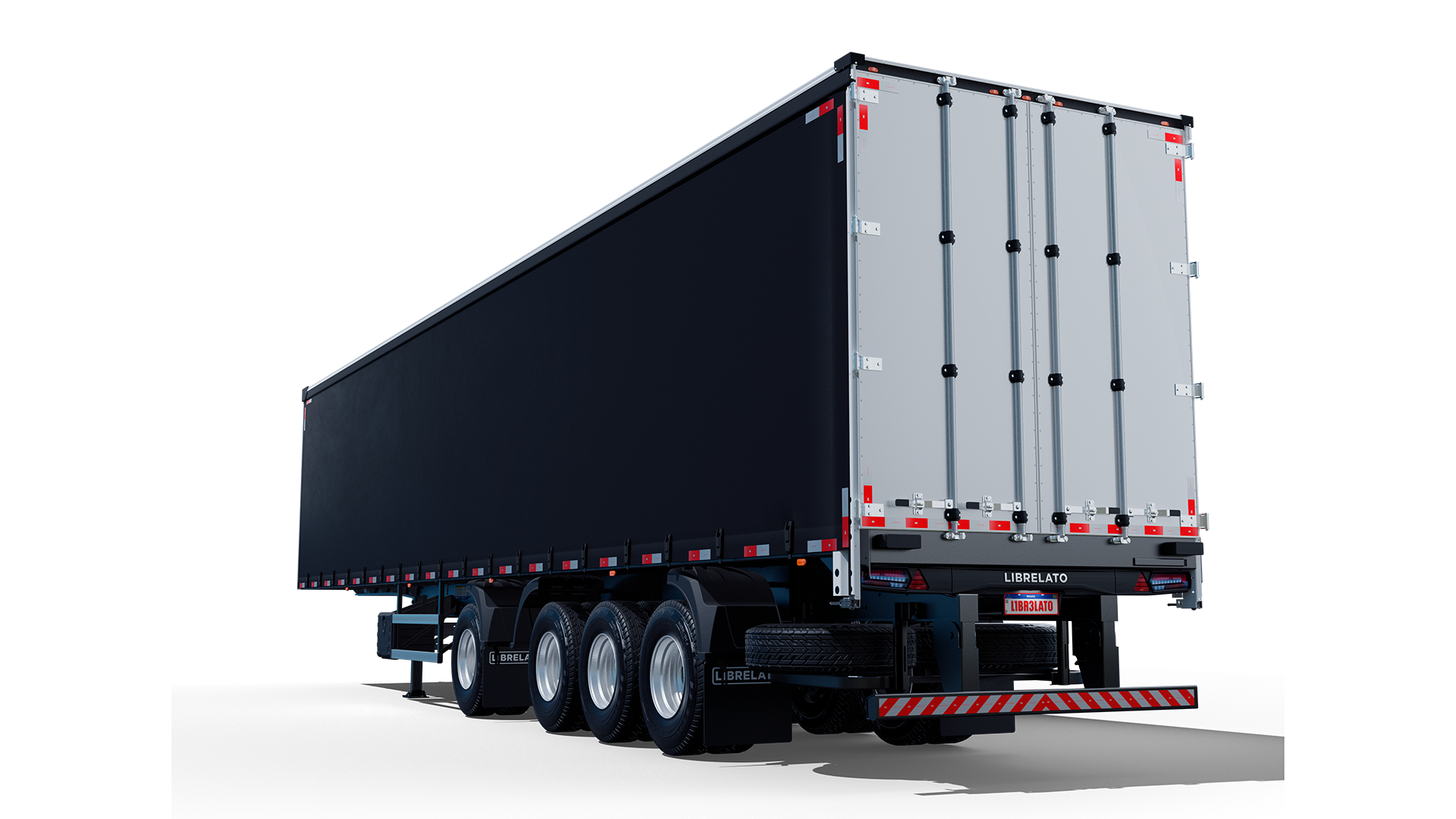 SEMIRREBOQUE FURGÃO LONADO