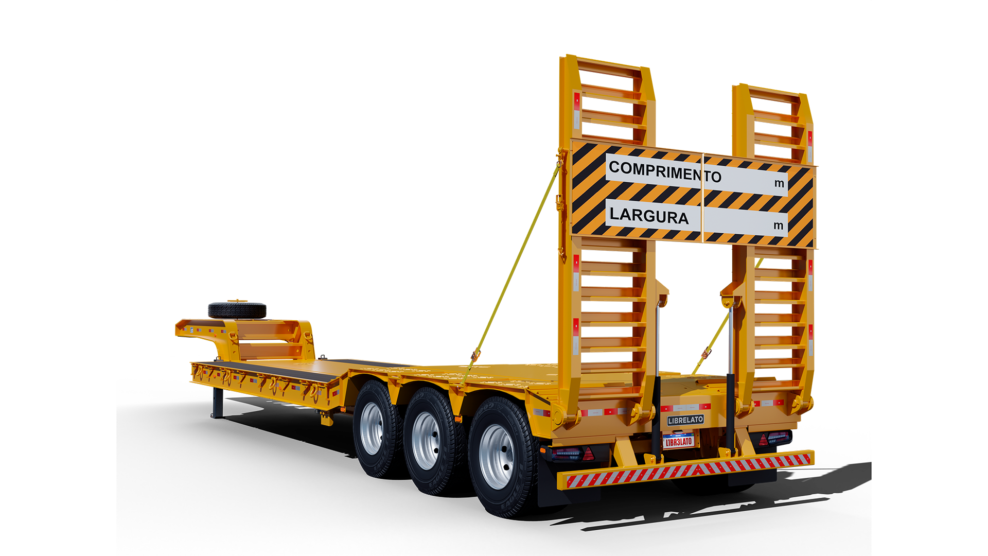 Semirreboque Carrega Tudo rebaixado